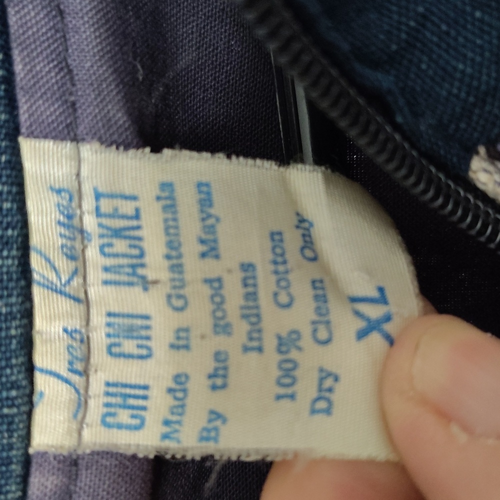 Guatemalan Patchwork Insulated Jacket Xl - image 2